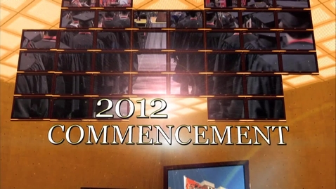 Thumbnail for entry Graduate College Commencement: Fall 2012 