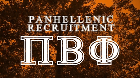 Thumbnail for entry Panhellenic House Tour - Pi Beta Phi