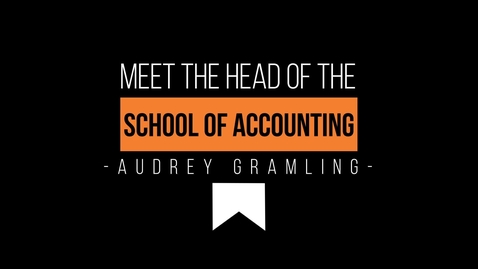 Thumbnail for entry Meet Audrey Gramling - Accounting Department Head