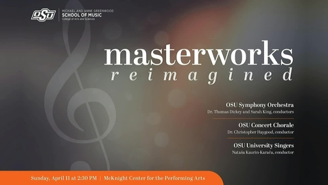 Thumbnail for entry 2021 President's Masterworks Concert