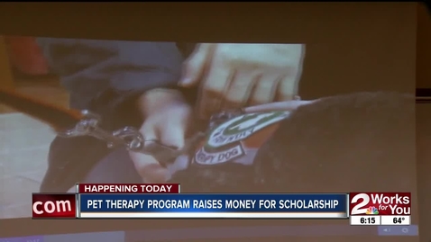 Thumbnail for IN THE NEWS: Pet Therapy Program Raises Money for Scholarship