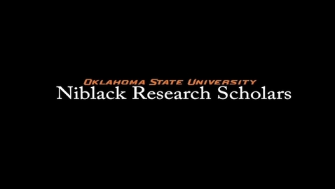 Thumbnail for Victoria Pickens, 2017-18 Niblack Research Scholar