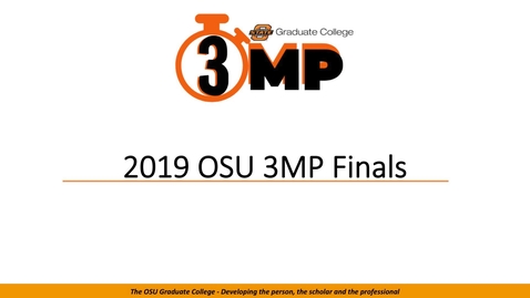 Thumbnail for 2019 Complete Three Minute Paper