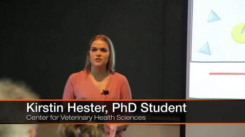 Thumbnail for Hester Places 2nd in Thesis Competition