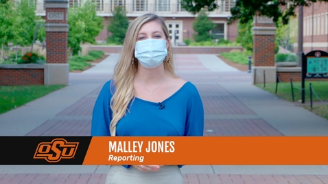 Thumbnail for entry Volunteers Distribute Care Packages to Oklahoma State Students in Quarantine 