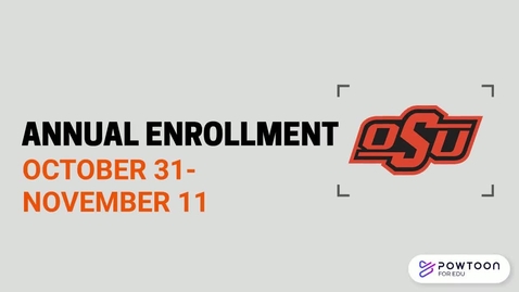 Thumbnail for Annual Enrollment 