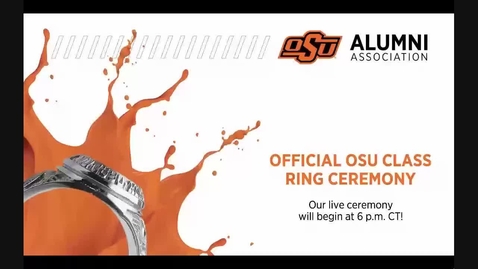 Thumbnail for entry Fall 2020 Virtual OSU Class Ring Ceremony