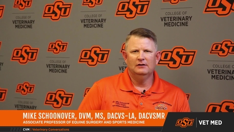 Thumbnail for Vet Med Faces of Research: Dr. Mike Schoonover