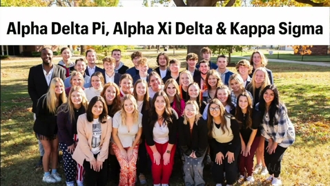 Thumbnail for Alpha Xi Delta, Alpha Delta Pi, and Kappa Sigma 2023 Varsity Revue 