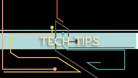 Thumbnail for entry Tech Tips: Go Pro