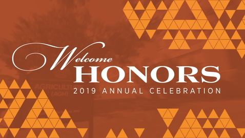Thumbnail for entry 2019 Division of Agriculture Honors Awards