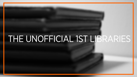 Thumbnail for The Unofficial First Libraries 1892