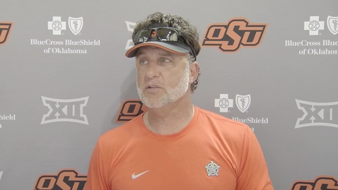 Thumbnail for entry Spring Football:  Mike Gundy April 10 Press Conference