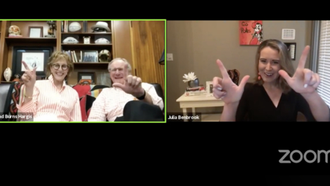 Thumbnail for Friday with the Family:  Burns and Ann Hargis