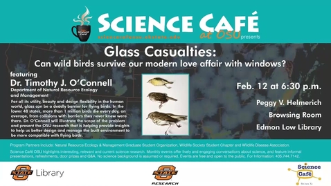 Thumbnail for entry Science Cafe presents Glass Casualties