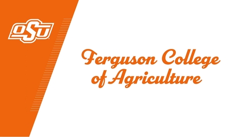 Thumbnail for Ferguson College of Agriculture Celebrates the Class of 2020!