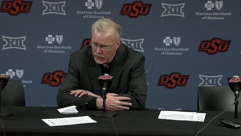 Thumbnail for 02/01/19 Cowgirl Basketball: Baylor Postgame Press Conference Jim Littell