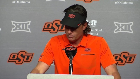 Thumbnail for 10/21/19 Cowboy Football: OSU v. Baylor Gundy Postgame 
