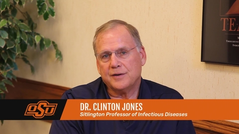 Thumbnail for entry Vet Med Faces of Research: Dr. Clinton Jones