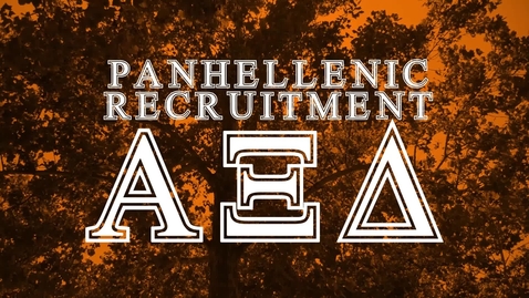 Thumbnail for entry Panhellenic House Tour: Alpha Xi Delta