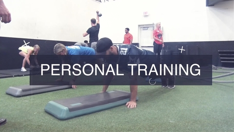 Thumbnail for Personal Training with the Department of Wellness