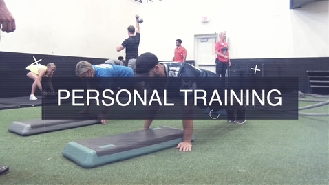 Thumbnail for entry Personal Training with the Department of Wellness