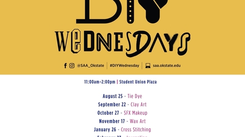 Thumbnail for DIY Wednesdays