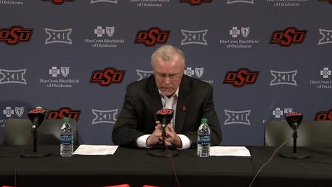Thumbnail for 01/30/19 Cowgirl Basketball: Iowa State Postgame Press Conference Jim Littell