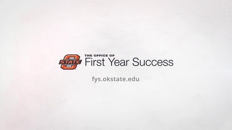 Thumbnail for entry Why You Should Join the Office of First Year Success