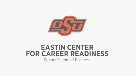 Thumbnail for entry EASTIN CENTER FOR CAREER READINESS
