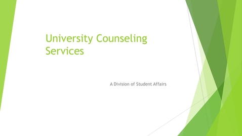 Thumbnail for About University Counseling Services