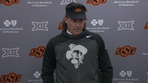 Thumbnail for 11/25/19 Cowboy Football: OSU vs. West Virginia Gundy Postgame