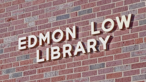 Thumbnail for Finals Week at Edmon Low Library