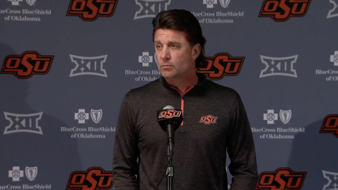 Thumbnail for 12/19/18 Cowboy Football:  Mike Gundy's Signing Day Press Conference