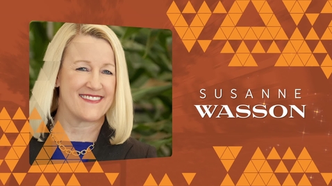 Thumbnail for 2019 Distinguished Alumni: Susanne Wasson