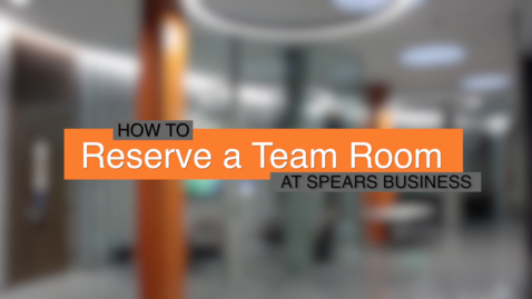 Thumbnail for entry How to Reserve a Team Room at Spears Business