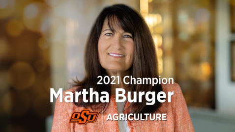 Thumbnail for entry 2021 Ag Champion: Martha Burger