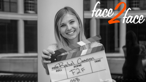 Thumbnail for entry Face2Face with Rachel Cameron