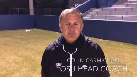 Thumbnail for entry 10/19/20 Cowgirl Soccer: OSU Cowgirl Head Coach Colin Carmichael Speaks to the Media