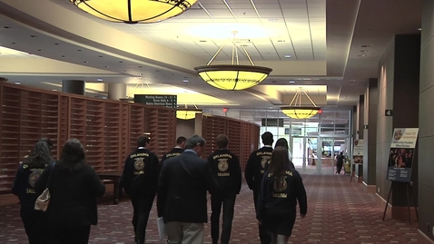 Thumbnail for entry OSU College of Osteopathic Medicine Promotes Medical Careers at State FFA Convention