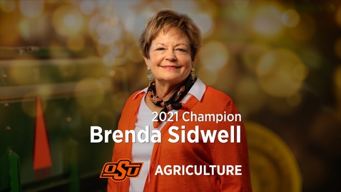 Thumbnail for entry 2021 Ag Champion: Brenda Sidwell