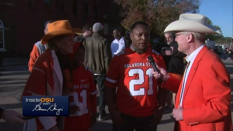 Thumbnail for entry Live From Sea Of Orange Homecoming Parade: Inside OSU With Burns Hargis