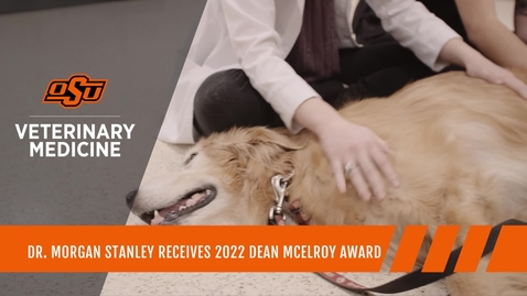 Thumbnail for Dr. Morgan Stanley: 2022 Dean McElroy Award Recipient