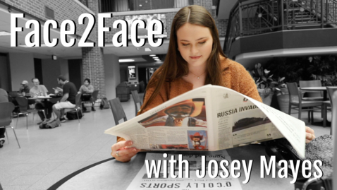 Thumbnail for entry Face2Face with Josey Mayes