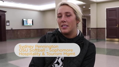 Thumbnail for #iamokstate: Learning with Sydney Pennington