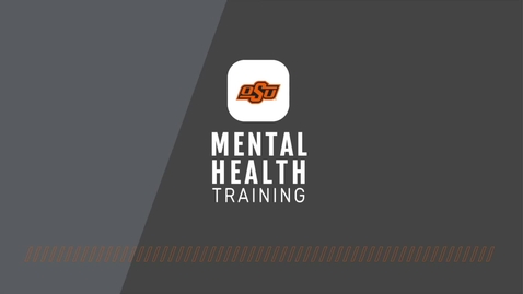 Thumbnail for OSU Employee Mental Health Training
