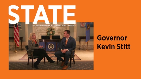 Thumbnail for entry One-On-One With Governor Stitt