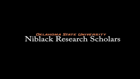 Thumbnail for Kassidy Ford, 2017-18 Niblack Research Scholar
