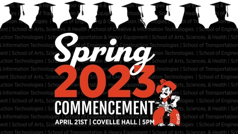 Thumbnail for OSUIT Spring 2023 Commencement Ceremony