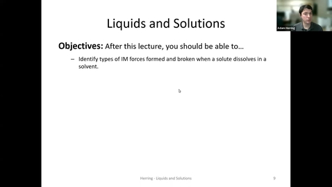 Thumbnail for entry CHEM 130 - Solution Process